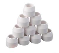 Accesorios de corte por plasma confiables para boquilla resistente a altas temperaturas P80, paquete de 10 para uso industrial (plateado)