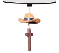 Accesorios de Cowboy para Cowboy Hat Car Charm - Hat Car Ornaments Country Charm - Colgante Lindo, Tela Oxford Country Ornament para Hombres Mujeres Automotriz Hogar