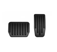 Accesorios de cubierta de pedales de pie, pastillas de freno de combustible de acelerador, M para Tesla para modelo 3 Y para Highland 2024 2023 2022 interior de coche (negro)