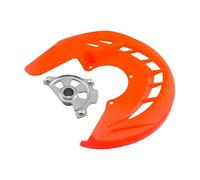 Accesorios De Cubierta De Protección De Disco De Freno Delantero De Motocicleta Compatible Con Husqvarna EXC XCW SX FC 250 300 Motocross Pit Dirt Protectode disco de freno delantero(Orange)
