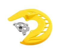 Accesorios De Cubierta De Protección De Disco De Freno Delantero De Motocicleta Compatible Con Husqvarna EXC XCW SX FC 250 300 Motocross Pit Dirt Protector de Disco de(Yellow)