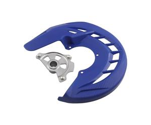 Accesorios De Cubierta De Protección De Disco De Freno Delantero De Motocicleta Compatible Con Husqvarna EXC XCW SX FC 250 300 Motocross Pit Dirt Protectode disco de freno delantero(Blue)