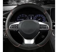 Accesorios De Cuero Microfibra para Volante Coche Protector para CT LX GX LM IS GS ES LS UX NX RX(Coffee)