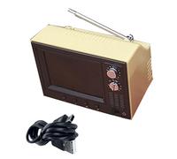 Accesorios de decoración de casa de muñecas, TV de casa de muñecas 1:12, mini muebles, soporte AMV AVI, para muebles de casa de muñecas