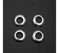 Accesorios De Diseño Interior Del Coche Pegatina Puertas Pestillo Elevador Puerta Pin Pegatinas Para 1 Serie E81 E82 E87 2007-2011 antipolvo(Plata)
