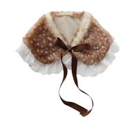 Accesorios de disfraz para adultos: diadema y accesorios realistas de cornamenta de, equipo de representación teatral profesional, disfraz de animales del bosque, gorro ligero para de