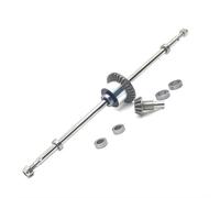 Accesorios de Eje Delantero y Trasero mejorados de Metal, rodamientos de vehículos completos compatibles con Coche MN Modelo 1/12 MN128 MN86 G500 RC(Rear axle Shaft)
