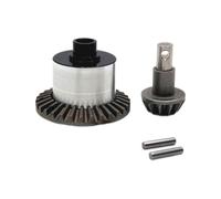 Accesorios de Eje Delantero y Trasero mejorados de Metal, rodamientos de vehículos completos compatibles con Coche MN Modelo 1/12 MN128 MN86 G500 RC(Axle Gears)
