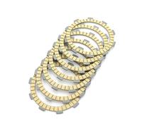 Accesorios de Embrague Kit De Placa Disco Fricción Embrague, Piezas Motocicleta, 7 Uds., para Yamaha TDR125 3HS1/3XD0/3HS3/3XD1 1989-1993(Paper Base)