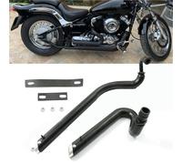 Accesorios de escape Accesorios Para Motocicletas: Tubo De Escape Con Silenciadores Para Yamaha Drag Star V-star 650 XVS650A, Para Classic DS650 XVS400, Todo El Año(Nero)