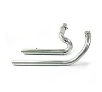 Accesorios de escape Silenciadores Para Tubo De Escape Motocicleta Para Honda VLX600/ Para Steed Para Shadow 600/ VT600C VLX400/ Para Para 400/ VT400C(Chrome)