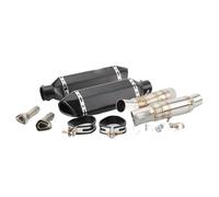 Accesorios de escape Tubo De Escape Intermedio Slip-On 51 Mm Para Kawasaki Z1000 Z1000SX Y Para Ninja 1000 (2010-2020, 2019, 2018, 2017)(Nero)