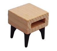 Accesorios de escena de muebles de dormitorio de casa de muñecas a escala 1: 12 con construcción de madera fina y detalle Accesorio de proyecto de modelo artesanal Conjunto de casa modelo de juego