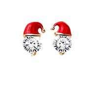 Accesorios de estampación de pinza de joyería perno prisionero Santa Claus Sombrero de Navidad Niñas Mujeres Masa Dobladora Moldes Kits, talla única, Metal, Sin piedra preciosa