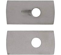 Accesorios de extracción de núcleo de bloqueo, herramientas de selección de cerrajero, extractor de bloqueo de montaje, extractor de clavos de repuesto (2 paquetes de brida)