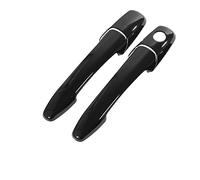 Accesorios de fibra de carbono para manija de puerta de coche, compatible con Ford Mustang para Shelby GT GT500 2005 2006 2007-2014 piezas de automóvil (estilo 4) (estilo 3)