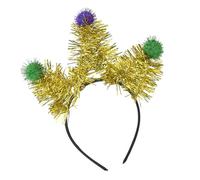Accesorios De Fiestas De Carnavales Brillantes Pommes Pompones Para La Banda Para La Fiesta Del Festival Del Festival Mardi Gras Accesorios Banda Cabello Encabezado