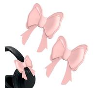 Accesorios de fijación para Auriculares, 1 par de Bonitos Clips estéticos, decoración de Auriculares de de Silicona, para Estudiantes universitarios, Mujeres, niñas, Adolescentes, Juegos, Trabajo