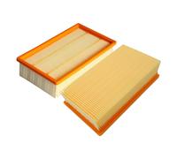 Accesorios de filtro compatibles con aspiradora Bosch en seco y húmedo GAS 35 L AFC/GAS 35 L SFC+ / GAS 35 M AFC/GAS 55 M AFC Professional Aspiradora de repuesto (2 unidades)