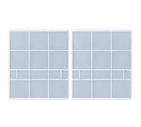 Accesorios de filtro de aire acondicionado para pantalla de polvo Hisense para unidades colgantes diseñados para evitar la acumulación de polvo y mejorar la refrigeración (30 x 35 cm)