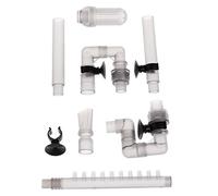 Accesorios de filtro exterior de acuario, entrada y tubo de desagüe para acuarios, filtro de bidón, apto para manguera de 12 mm, conexiones de manguera, adaptador, tubo de agua de jardín, mangueras