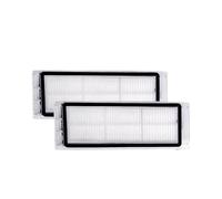 Accesorios de filtro lavables for depósito de polvo, compatibles con Roborock S5 Max, S50, S55, S6, S6Pure, E4, E5 y S6MaxV. el filtro HEPA de la aspiradora robot(2pcs)