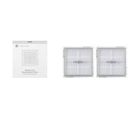 Accesorios de filtro originales de Roborock, paquete de 2 filtros lavables para Roborock S8 Pro/Q10V/Q10V/Q10 VF/Q10 S5/ S8Pro+/Q10V+/Q10V+/Q10 VF+/Q10 S5+/Q8 Max Pro/Q10P/Q10 PF/Q10 X5/Q8 Max Pro+