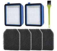 Accesorios de filtro para aspiradoras AEG QX7 QX6 QX8-2, filtros de repuesto para filtros AEG ASKW1 con 2 filtros premotor, 4 filtros higién