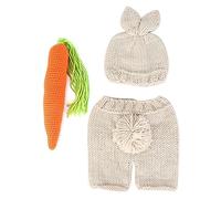 Accesorios de Fotografa para Recin Nacidos de Pascua de la Casa, Accesorios de Sesin de Fotos de Punto de Ganchillo para Bebs para de Fotografa para Recin Nacidos