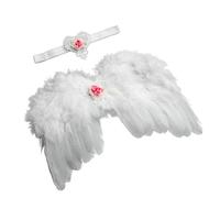 Accesorios de fotografía de ala de fledge para recién nacido, suave y cómodo para fotos y recuerdos del bebé, diadema ajustable para bebé