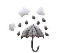 Accesorios de fotografía para bebé paraguas nube gotas de lluvia apoyos conjunto recién nacido foto posando fondo decoración ducha recién nacido fondo decoraciones