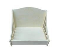 Accesorios de fotografía para cama de madera para bebé, fotografía de cama, accesorios de sesión de fotos de bebé, accesorios de estudio para niños y niñas