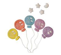 Accesorios de fotografía para recién nacidos, globo de fieltro de lana para bebé, nube, luna, decoración de fotos para