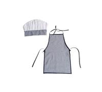 Accesorios de fotografía Recién nacidos Niño Sesión de fotos Ropa Fotografía Disfraz Chefs Delantal Sombrero Traje para bebés de 0 a 10 años Delantal para niños pequeños