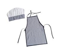 Accesorios de fotografía Recién nacidos Niño Sesión de fotos Ropa Fotografía Disfraz Chefs Delantal Sombrero Traje para bebés de 0 a 10 años Delantal para niños pequeños