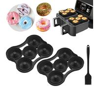 Accesorios de freidora de aire caliente de 3 piezas, accesorios de airfryer para hornear, AF400EU, AF500EU, AF300EU, AF451EU, SL400EU, Cepillo de aceite incluido