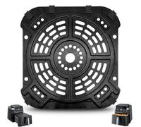 Accesorios de freidora de aire gcq para ninja af181 Air Fryer pro XL 6 en 1 6,5 qt, bandeja de freidora de aire de 8,5 pulgadas x 8,0 pulgadas con amortiguador de Goma