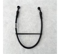 Accesorios de Freno 0°-28° Accesorios para Motocicleta Tubo Embrague con Banjo Giratorio De 360 Grados Aceite M10 Acero Inoxidable Manguera Trenzada para Línea Freno(90cm)