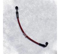 Accesorios de Freno Accesorios para Manguera Freno Trenzada De Acero Inoxidable 0° A 90° para Motocicleta, Tubo Aceite Embrague M10, Rotación 360 Grados, Tipo Banjo(230cm)