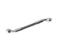 Accesorios de Freno Accesorios para Mangueras De Freno Motocicleta Banjo 10mm, 30cm-50cm, Tubo Combustible Trenzado Acero Inoxidable, 28°-28°(250cm)