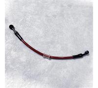 Accesorios de Freno Accesorios para Motocicletas, Tubo De Aceite Embrague 0° A 28°, Manguera Freno Trenzada Acero Inoxidable, Rotación 360 Grados, Banjo M10(150cm)