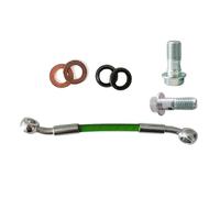 Accesorios de Freno Cable Freno Trenzado Acero AN3 para Motocicleta, 30Cm-500Cm, Embrague Hidráulico, M10 X 1,25Mm, M8, Manguera De Aceite Banjo, Accesorios para Tubería(180cm)