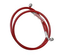 Accesorios de Freno Conexión Banjo Doble Universal De 90 Grados Y 10 Mm para Motocicleta Latiguillo Freno Hidráulico con Cable Trenzado 800 Mm/900 Mm/1000 Mm/1100 Mm/1200(1100mm)