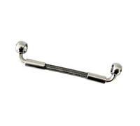 Accesorios de Freno Manguera De Freno Trenzada Banjo para Motocicleta, Accesorios Tubería Combustible Y Aceite Acero Inoxidable, 90 °-90 °, 30cm-50cm, 10mm(480cm)