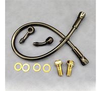 Accesorios de Freno Tubo De Aceite Freno Trenzado para Motocicleta AN3 M10, Embrague Hidráulico, Manguera Cilindro Maestro, 28°-45°, Accesorios(3200mm)