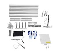 Accesorios de fresado de motosierra Kit de de guía de molino de riel de aleación de litio de aluminio 36 pulgadas 2,7 metros para propietarios y carpinteros para cortar troncos