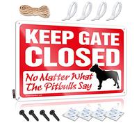 Accesorios de garaje para hombre, cueva, mantener la puerta cerrada, no importa lo que digan los Pitbulls, espejos de barra para puerta de cueva de hombre para dormitorio (20 x 30 cm)