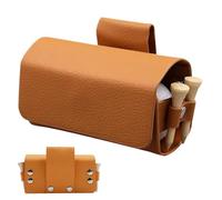 Accesorios de golf para hombre, bolso de golf, impresión Vista, de larga duración, fácil acceso, soporte de pelota de golf ligero, llavero colgante para amantes del golf, Marrón, 説明を参照してください, Ver