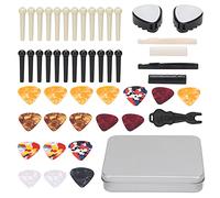 Accesorios de guitarra de mtlaveshy de metal y material ABS resistente al desgaste y resistente a la corrosión adecuada para principiantes completos con varios tamaños para