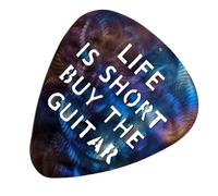 Accesorios de guitarra para bajo eléctrico, púas de bajo, accesorios de instrumentos musicales, púas de guitarra con palabras huecas, púa de ukelele para guitarristas, 13 x 11 pulgadas